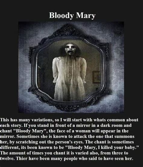 The spell of bloody mary